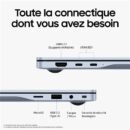 PC Portable Samsung Galaxy AI Book4 Edge 15,6’’ FHD LED 60Hz Copilot+ Snapdragon® X Plus 16 Go RAM 256 Go SSD Gris Glacier