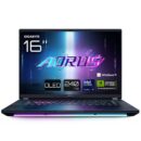 PC portable gaming Gigabyte Aorus Master 16 BZHC6FRE65SP 16" WQXGA 240 Hz Intel® Core™ Ultra 9 32 Go RAM 2 To SSD Nvidia GeForce RTX 5090 Noir