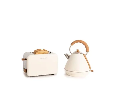 Grille pain Create Pack - toast retro grille-pain + kettle retro m bouilloire 1l - Beige