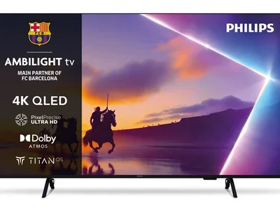 TV LED Philips QLED 4K UHD Ambilight 55PUS8400/12 139 cm 2025