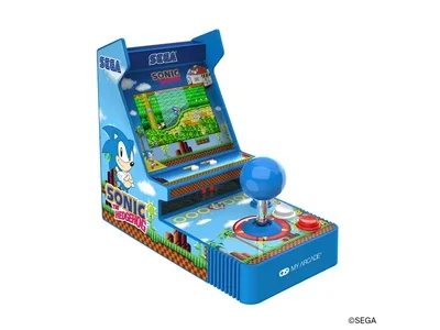 Console rétrogaming Just For Games Jeu d'arcade rétro portable Joystick Player Sonic The Hedgehog