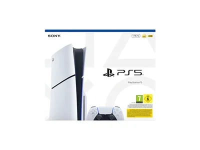 Console PlayStation 5 Sony PS5 Slim Edition Standard Blanc et Noir