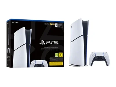 Console PlayStation 5 Sony Slim Edition Digital Blanc